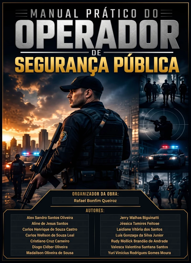 Capa do livro Manual Prático do Operador de Segurança Pública, em que Rudy Mollick é coautor